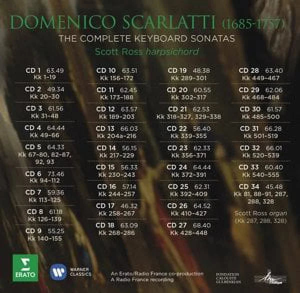 Keyboard CD Works - - Scarlatti Comp - Classical