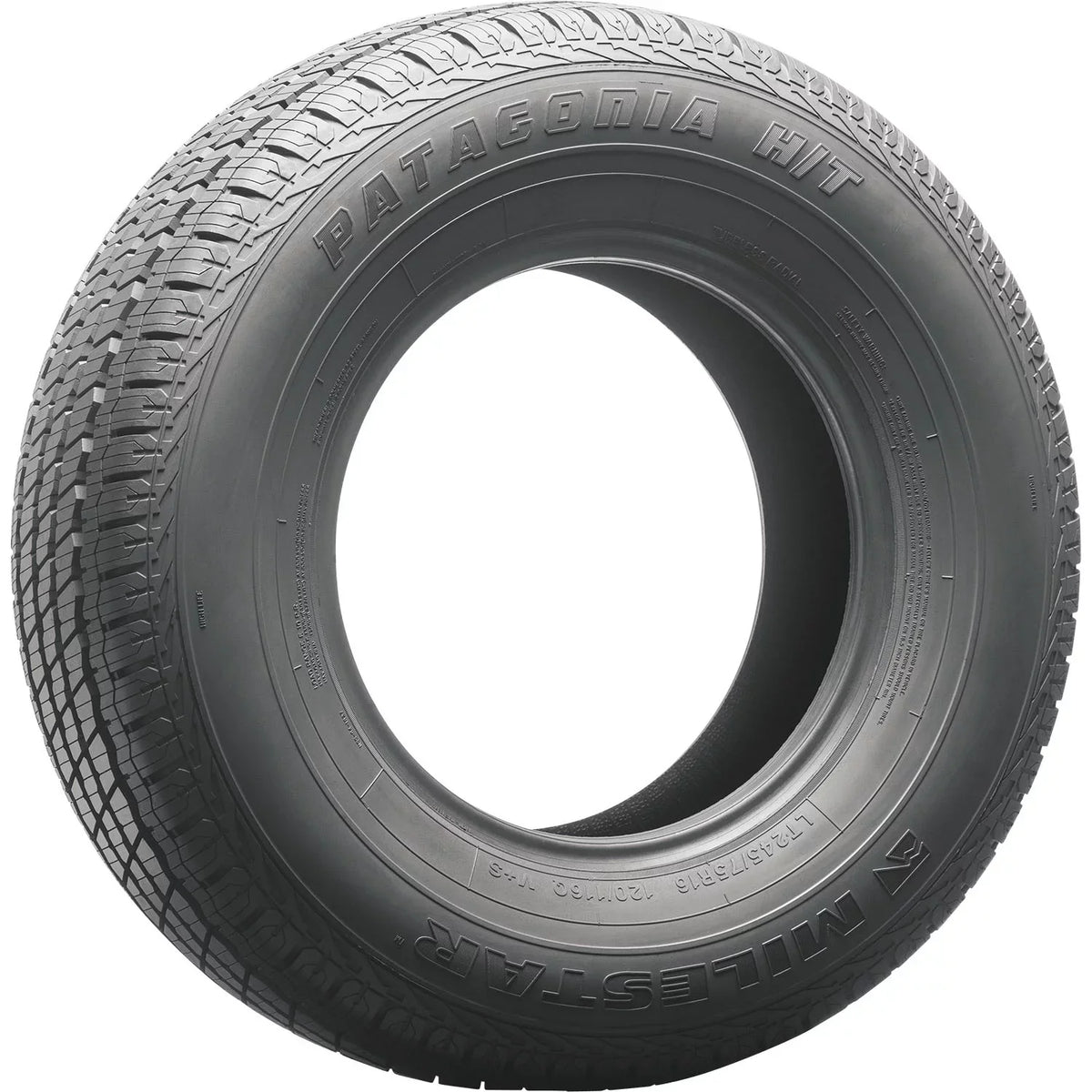 Milestar Silverado Fits: Highway WT LT245/75R17 Chevrolet Patagonia Tire HD Light Truck 121/118Q E H/T 2500 2011-13