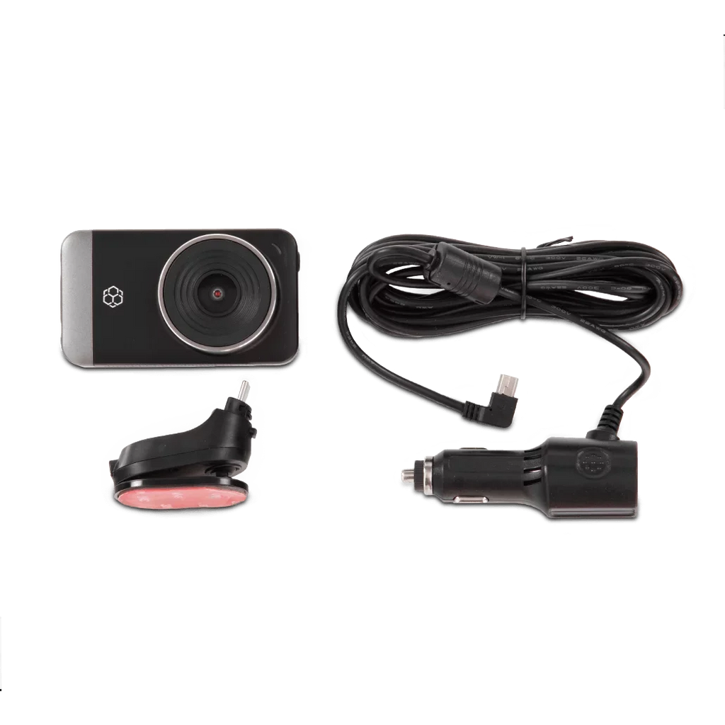 Angle Range Lense, with 150 Pro Mode with G-Sensor Day/Night. 4K Park GPS Resolution High UHD for LCD Degree Dynamic Record Yada Wide Roadcam Screen, Technology App, and 3"