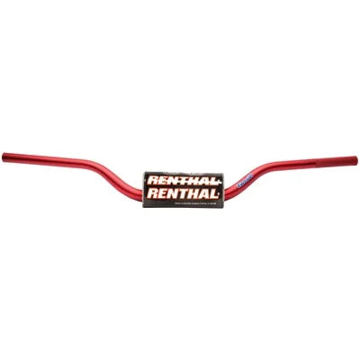 Carmichael 4 Bend Red 520 Ricky 1/8" 1 Stroke KTM MXC 2000-2002 for Renthal FatBar