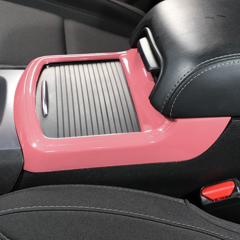 Trim Console Inner Pink Cover Cup Holder Panel Teledu + Central