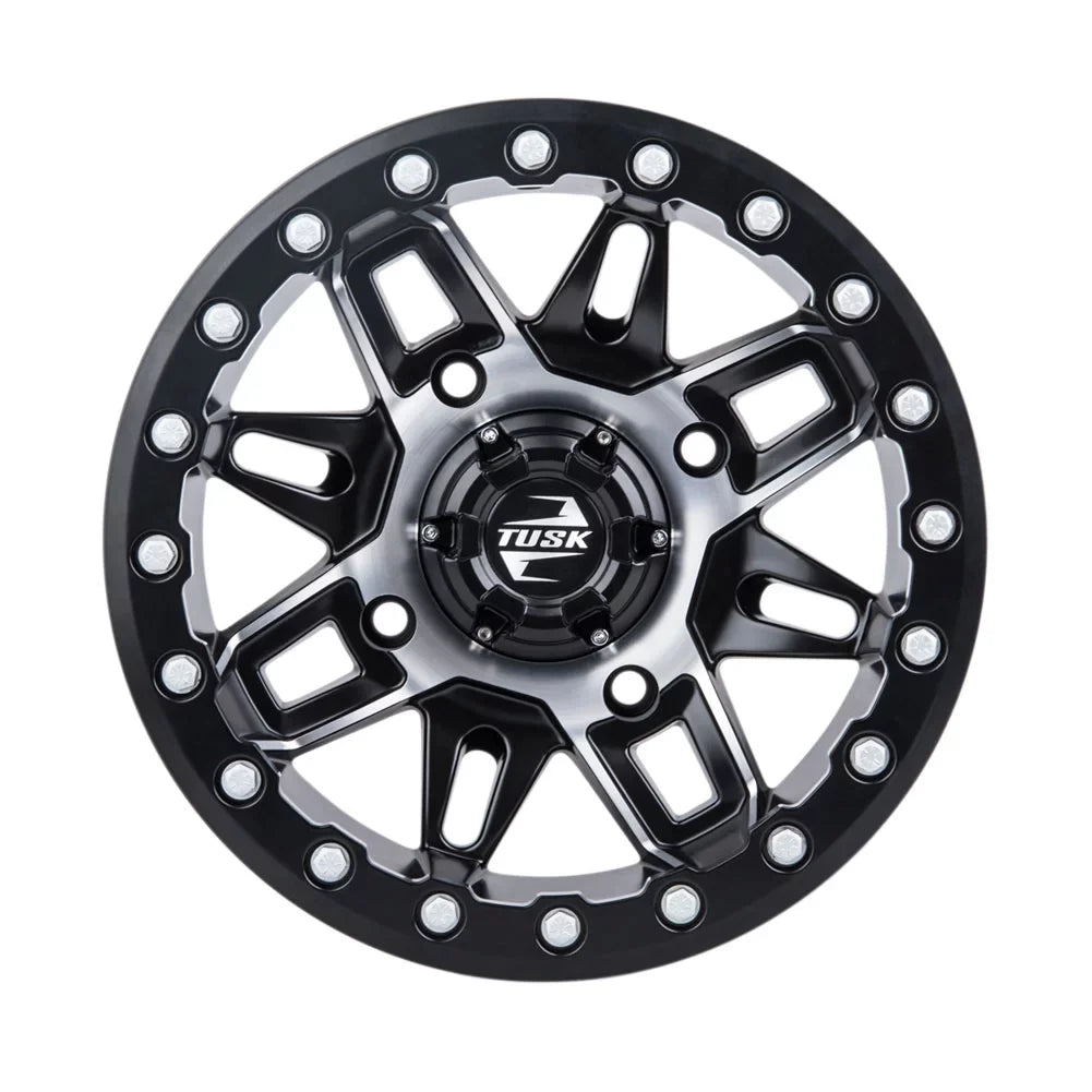 Pack) Defender CAN-AM Tusk Limited Pro 4/137 For (2 + 5.0 Wheel 15x7 Machined/Black 2021-2022 Wasatch Beadlock HD10 2.0