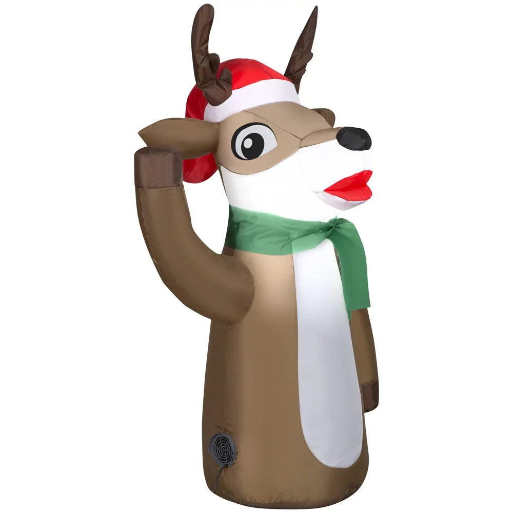 Reindeer Inflatables Buddy. Car Airblown