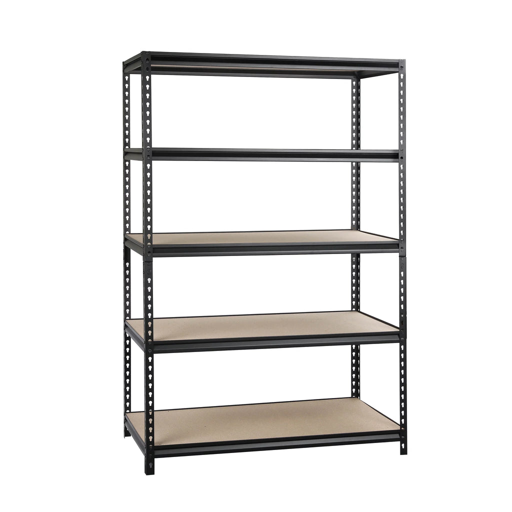 800 lb. Shelf Board Shelves, Freestanding with Adult Capacity, 48-inch 5-Tier WORKPRO Particle