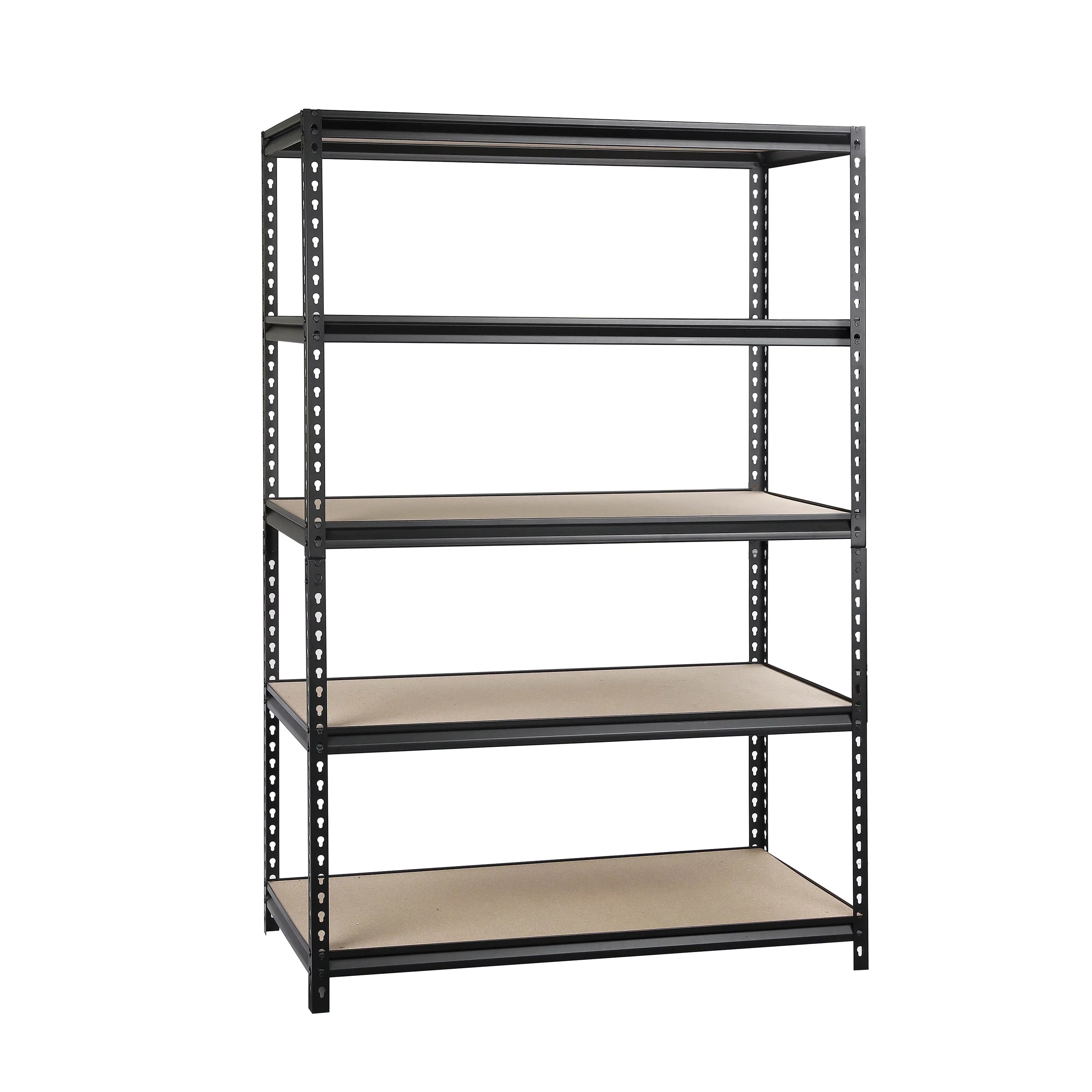 800 lb. Shelf Board Shelves, Freestanding with Adult Capacity, 48-inch 5-Tier WORKPRO Particle