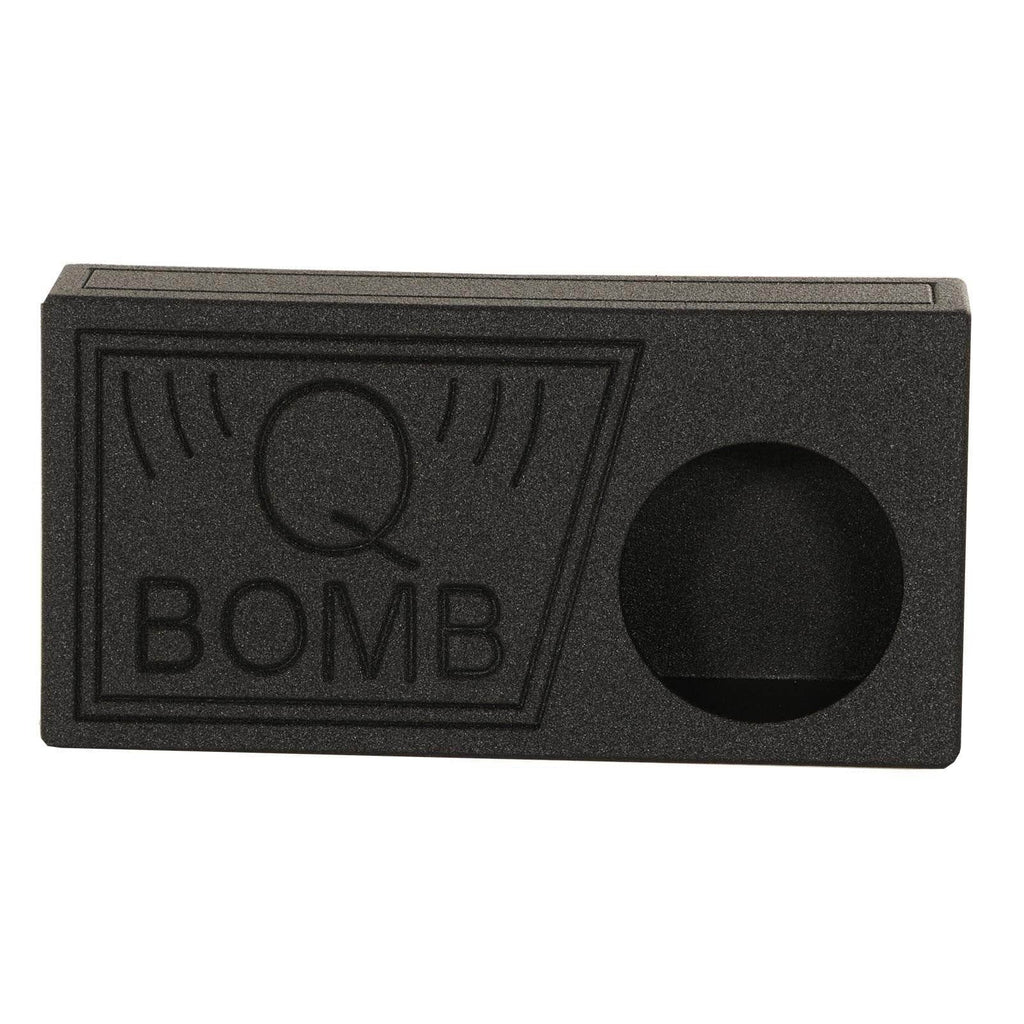 Single with 10" Box Vented Spray Pack) QBomb QPower (2 Subwoofer Black Bedliner