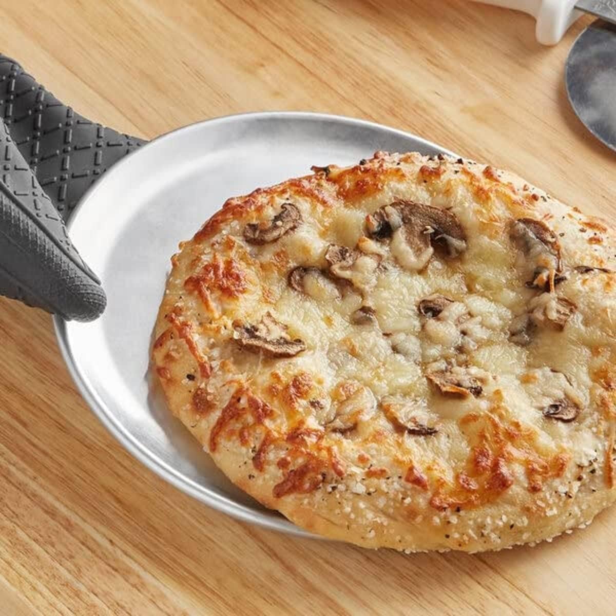 TrueCraftware- Tray Style Pizza Pan Baking Pan 8” Pizza Set - Aluminum Bakeware Pizzeria Baking & 6 Round Tray Pizza Tray Round for Kitchen of Restaurants Tray Coupe Home