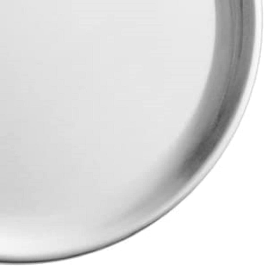 TrueCraftware- Tray Style Pizza Pan Baking Pan 8” Pizza Set - Aluminum Bakeware Pizzeria Baking & 6 Round Tray Pizza Tray Round for Kitchen of Restaurants Tray Coupe Home