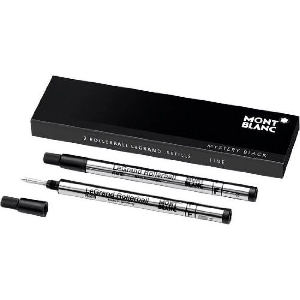 Refills 2 LeGrand Rollerball Black by 105164 Mystery Montblanc Montblanc