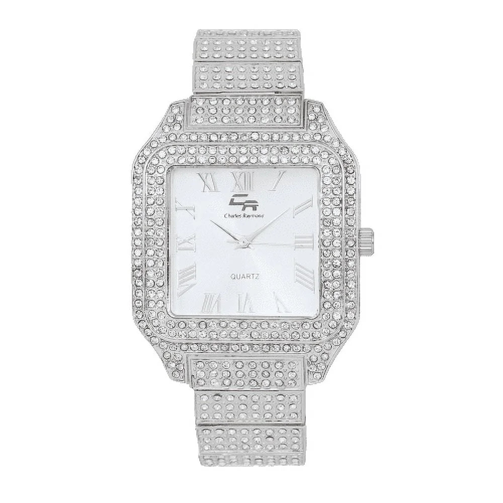 Diamonds Timeless and Women's Classic-SLV) Testament (L0513LA Iced Out True Crystal Beauty to a Glamour Watch, blinged-Out Luxury