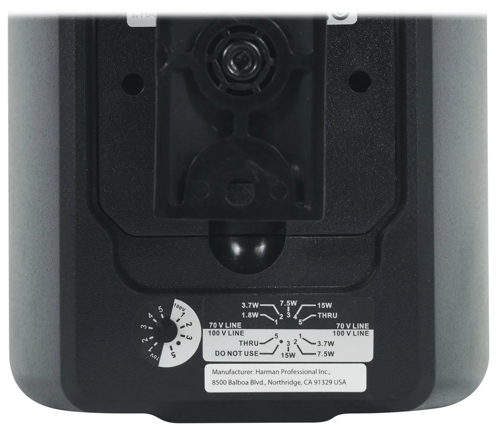 23-1 Control 3" Speakers Wall Indoor/Outdoor Black (6) Amp Commercial 70v JBL +