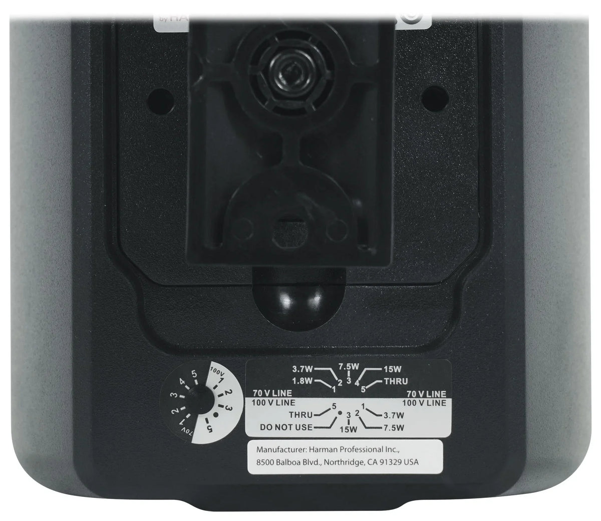 23-1 Control 3" Speakers Wall Indoor/Outdoor Black (6) Amp Commercial 70v JBL +
