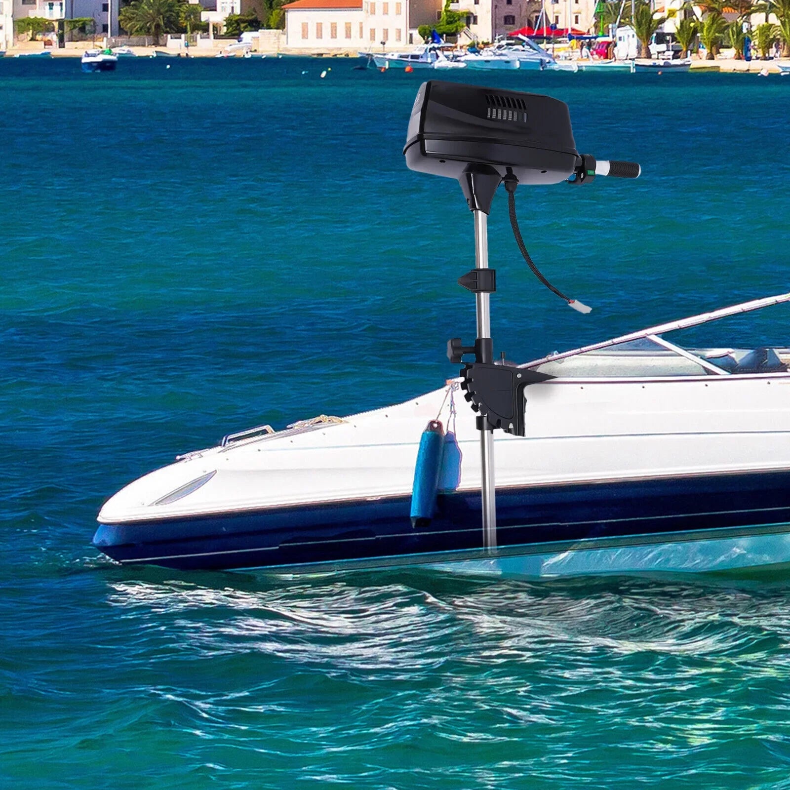 Adventure 8 Engine for and 48V Outdoor Fishing TOOL1SHOoo Aquaculture with Outboard 2200W Electric Horsepower