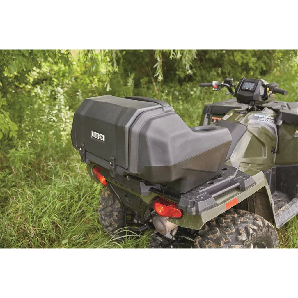 Guide Cargo Cushion, Helmet Large Gear ATV Lounger Holder Box, Storage, Seat with