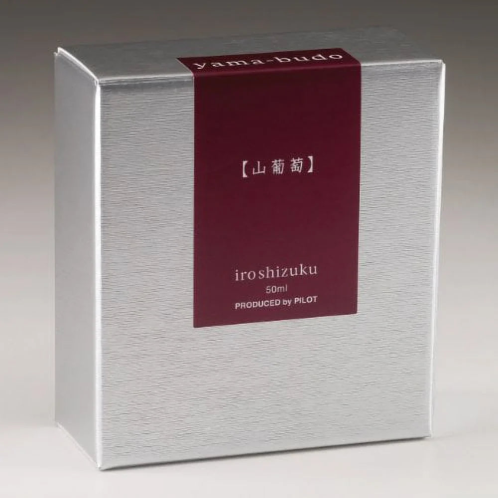 Bottled Pen Pilot (69217) Crimson Yama-Budo, Fountain Glory Vine, Purple Iroshizuku Red Ink,
