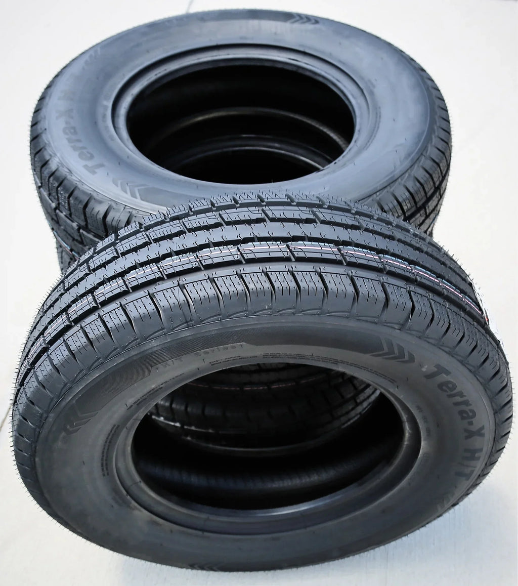 Chevrolet (FOUR) 4 1500 Set 115T Waterfall 1500 Silverado 2010-21 of 2014-18 Sierra GMC H/T SLE 265/70R17 Tires Fits: WT, Terra-X
