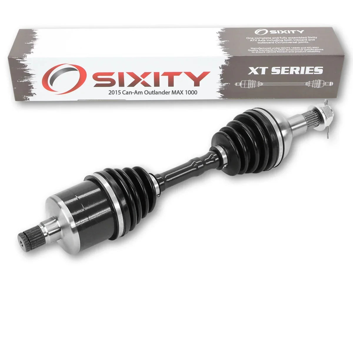 Can-Am compatible XT Outlander EFI Axle 2015 - 4X4 Rear Right with Sixity MAX 1000