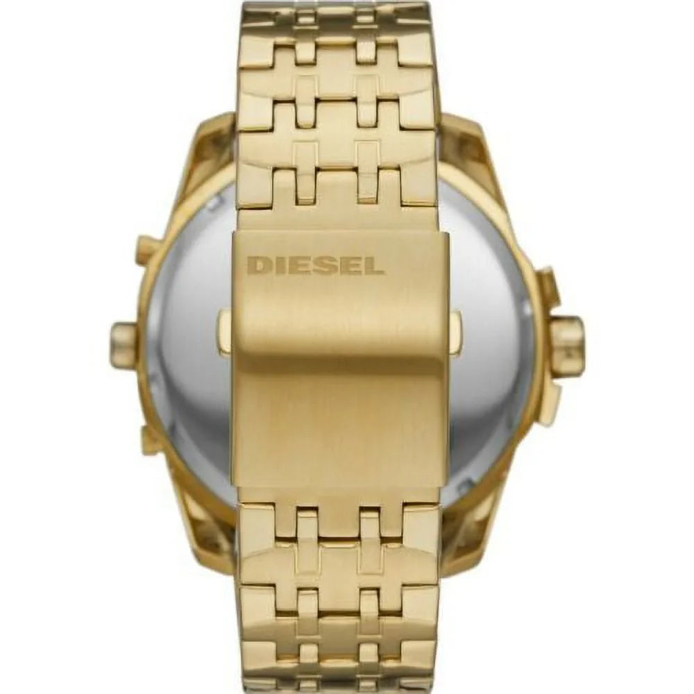 TIME UBER DIESEL WATCH STAINLESS GOLD MEN'S CHIEF DZ7447 TONE MULTI
