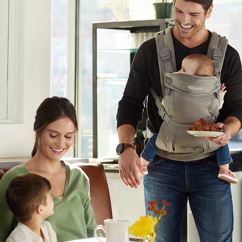 Carrier, Graco Baby Me Gray 4-in-1 Cradle Mineral
