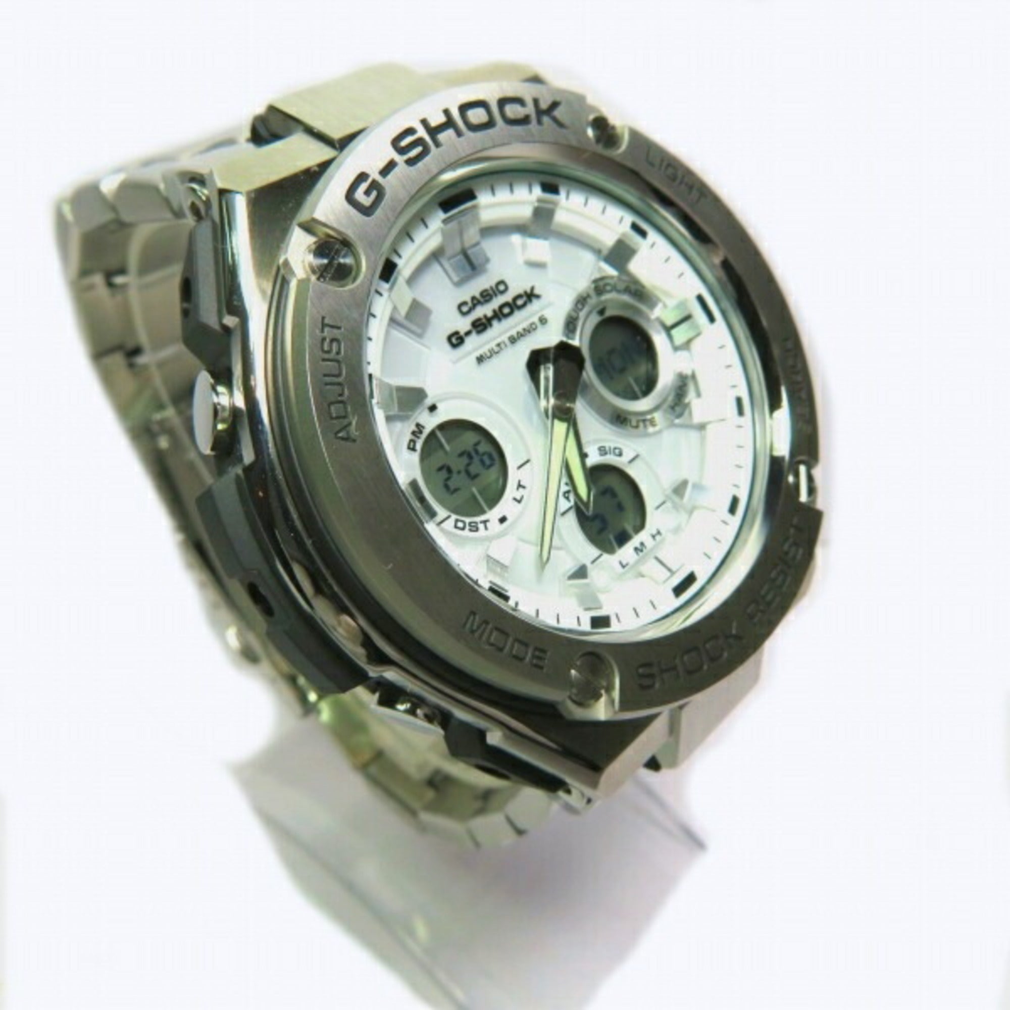 G-Shock Casio Pre-Owned 6 GST-W110D-7AJF Men's Solar (Good) Watch Multiband Radio