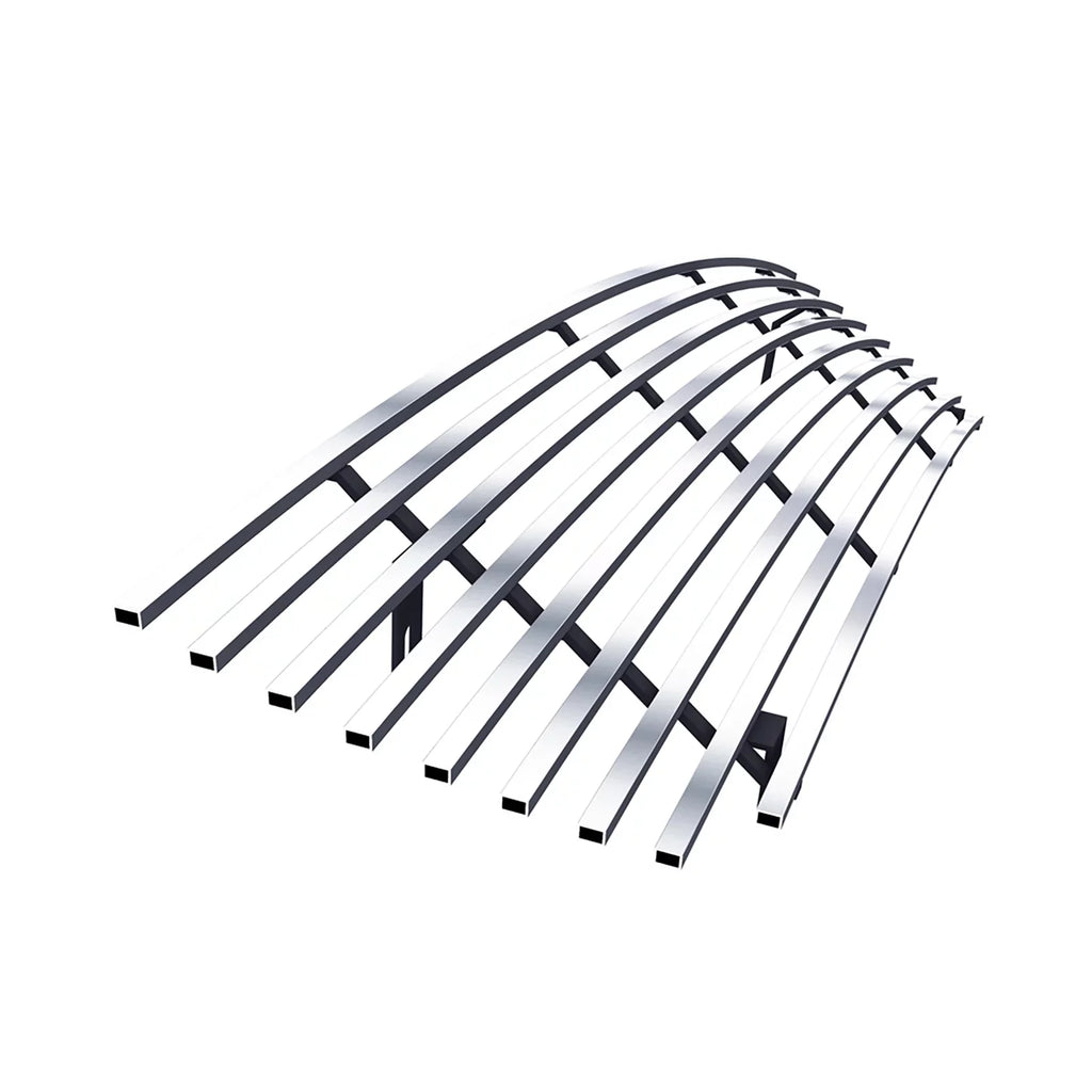 Steel Vitara Compatible Horizontal Stainless Grille 8x6 Silver Main Billet Upper APS Grand with 2006-2012 N19-C63158I Premium Suzuki