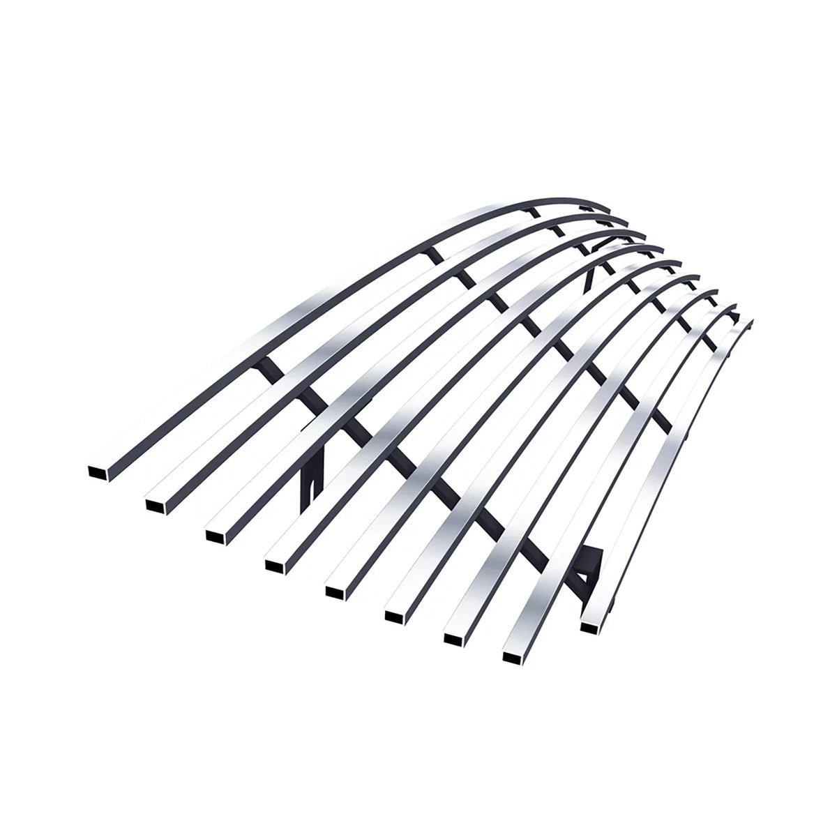 Steel Vitara Compatible Horizontal Stainless Grille 8x6 Silver Main Billet Upper APS Grand with 2006-2012 N19-C63158I Premium Suzuki