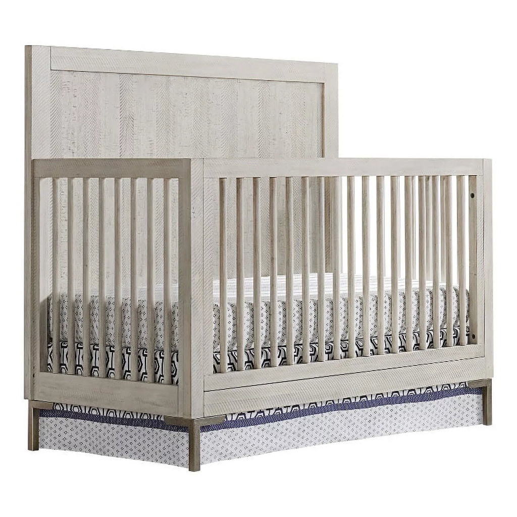 in Westwood Beck Modern Design Wood Gray Finish Willow Convertible Crib
