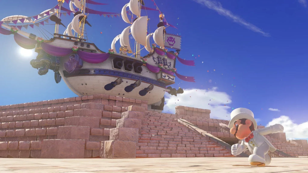 Mario Game Odyssey and Caddy Game