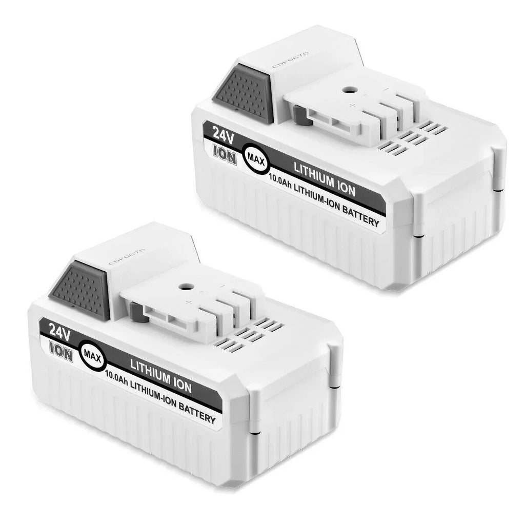 iON+ 24V-X2-SB18 All for Blower Joe Compatible 24VBAT 24VBAT-LTX Joe 24V 24VBAT-LTW Li-ion Snow Battery 24V Cordless for 24VBAT-LT Joe 10000mAh with Sun and Battery 2Packs Snow System iON+ 24VBAT-LTE