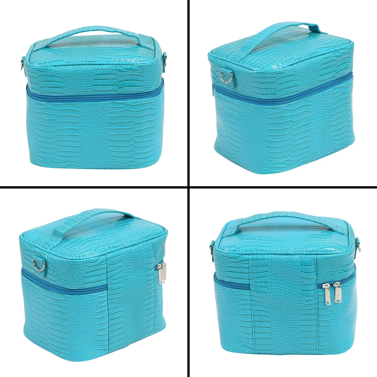 Houndstooth Picnic Gift Bag, Mojito-Four Cosmetics 7220-HT Insulated One In