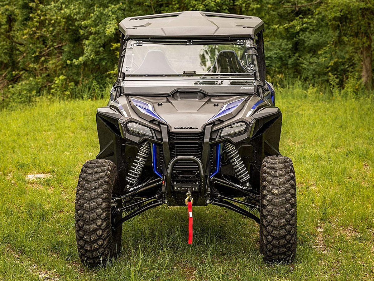 Black for 2019+ for Honda 3500 / lb Mounting Talon SuperATV Install! 1000R Ready Heavy Complete with 3500 Duty 1000X Kit 2020+ Winch Ops Winch Plate Winch 1000X-4 Included Talon lb.