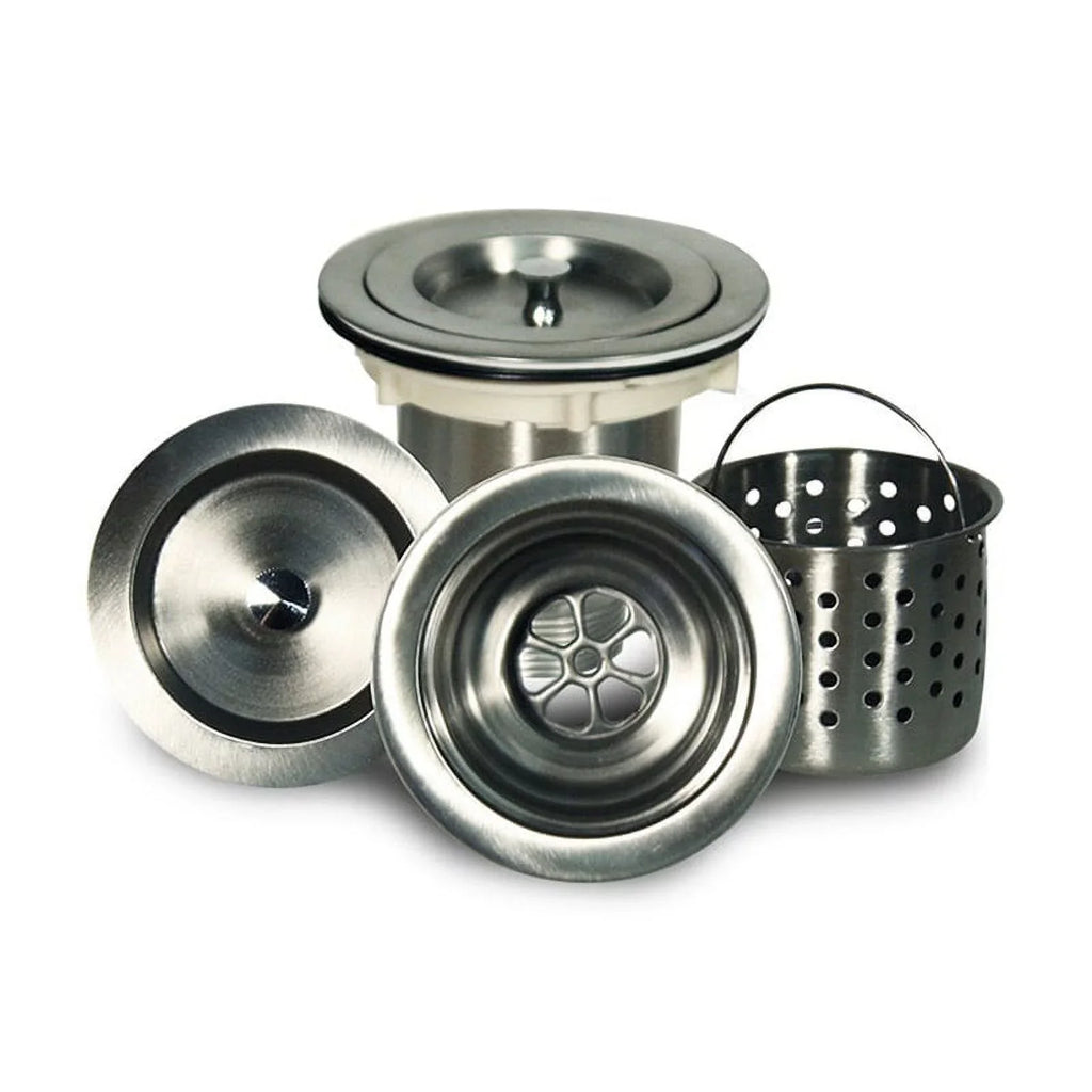 Sink Kitchen Stainless Bowl Single Steel Drop-in 33-inch