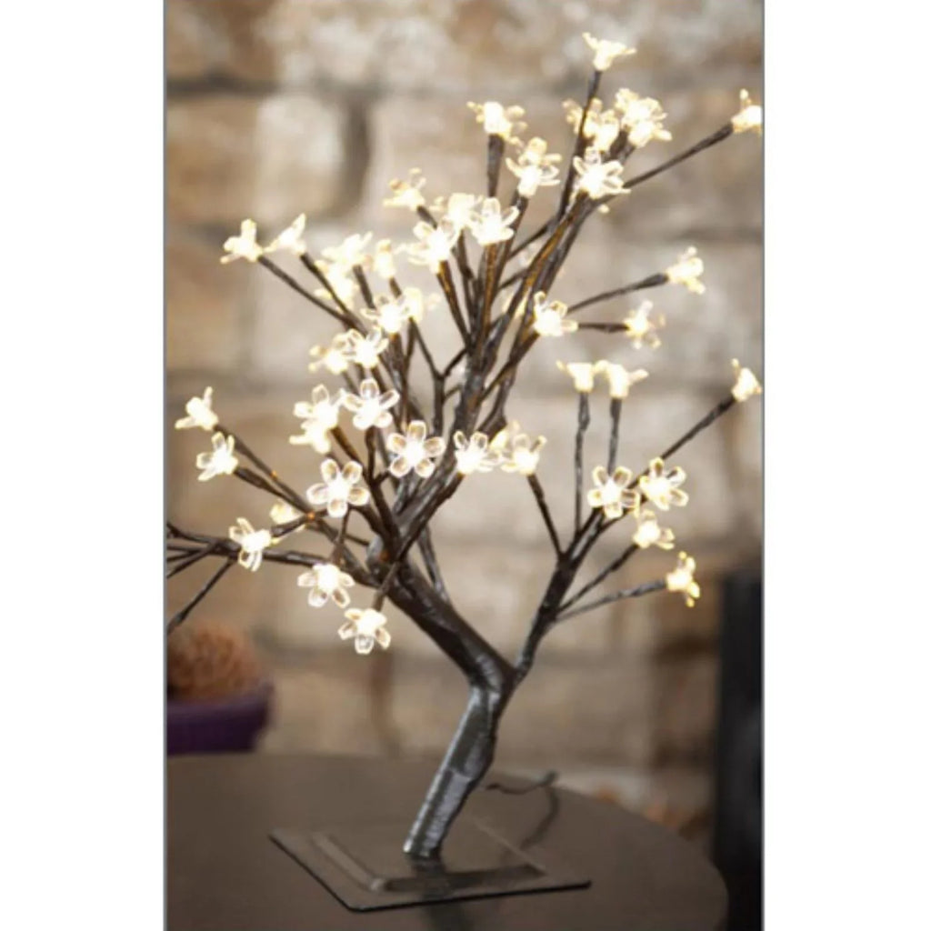LED Hi-Line 208-Inch, Ltd Gift Tree, Pink Lights Floral Bonsai