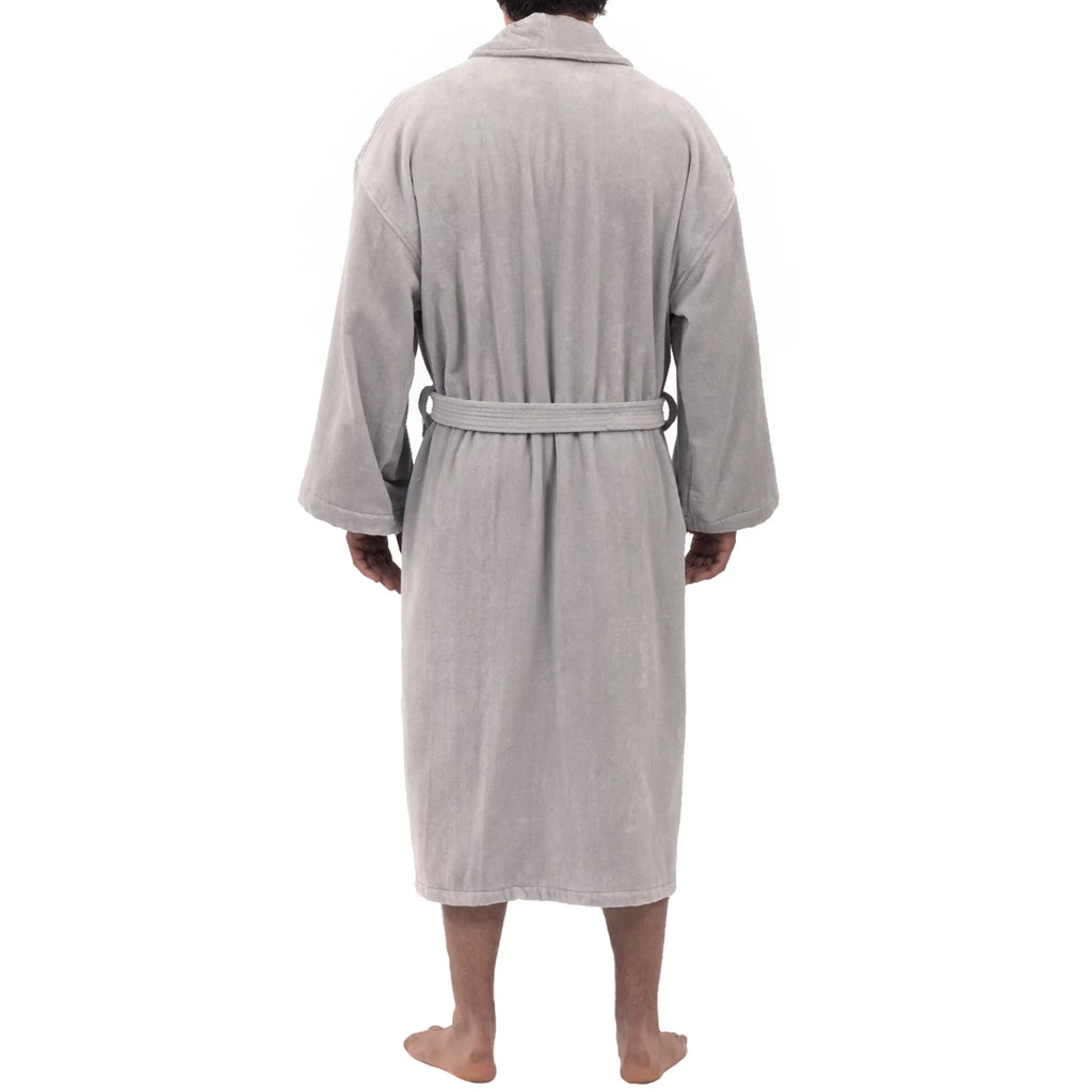 Absorbent Bathrobe Men Pure Alpine Hotel Terry Spa Super material Swiss Robe Cotton