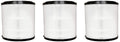 Nispira 16" True 500 HEPA UVC Black Ionizer ft 3 Sanitizer 5-Speed with 3-in-1 atmospheric and Filters sq Compatible with Replacement SilverOnyx 8541832765 Filter Model Purifier H13