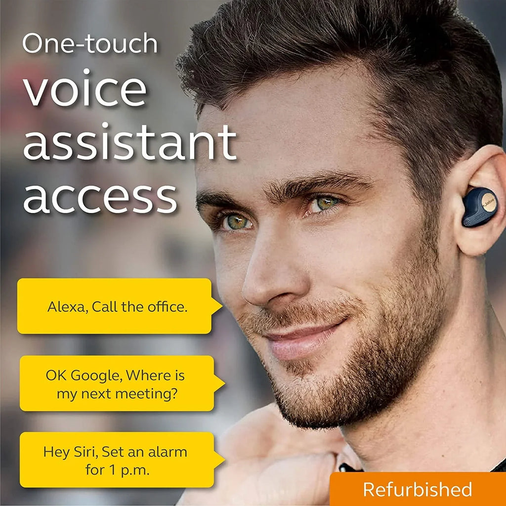wireless - - - earphones Restored Active (Refurbished) Bluetooth blue/copper Elite - in-ear with 65t True mic Jabra