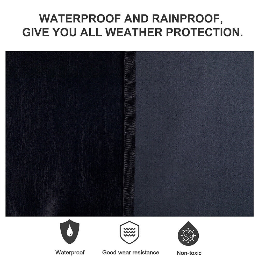 Leather Sunshade Easy JKU Maximum Wrangler Install, Top Protection - Sun 07-18 Jeep JLLOM JK Premium