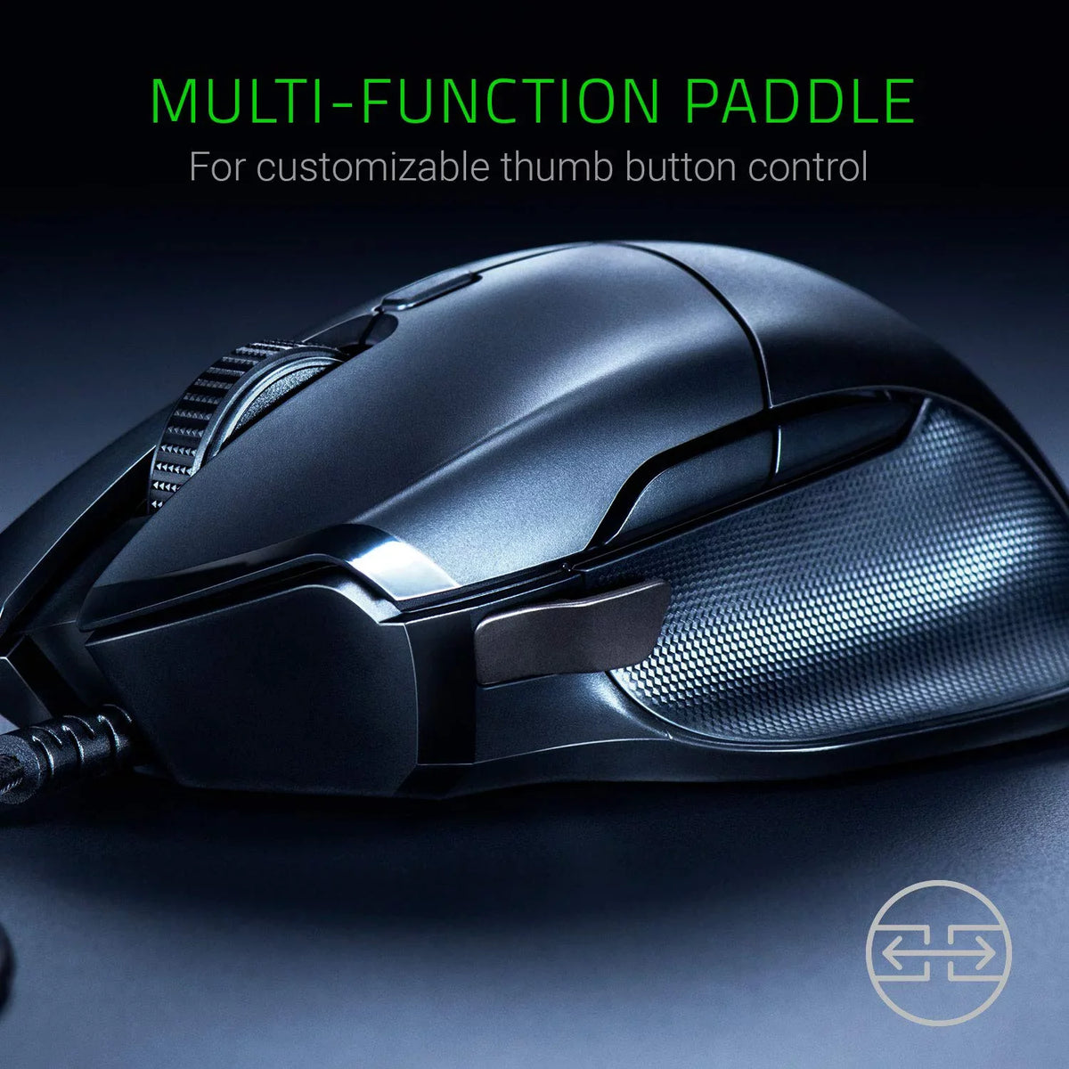 Lighting][7 DPI Buttons][Mechanical Switches] Basilisk Essential Optical Mouse - Razer Gaming Programmable RGB [6400 Sensor][Chroma
