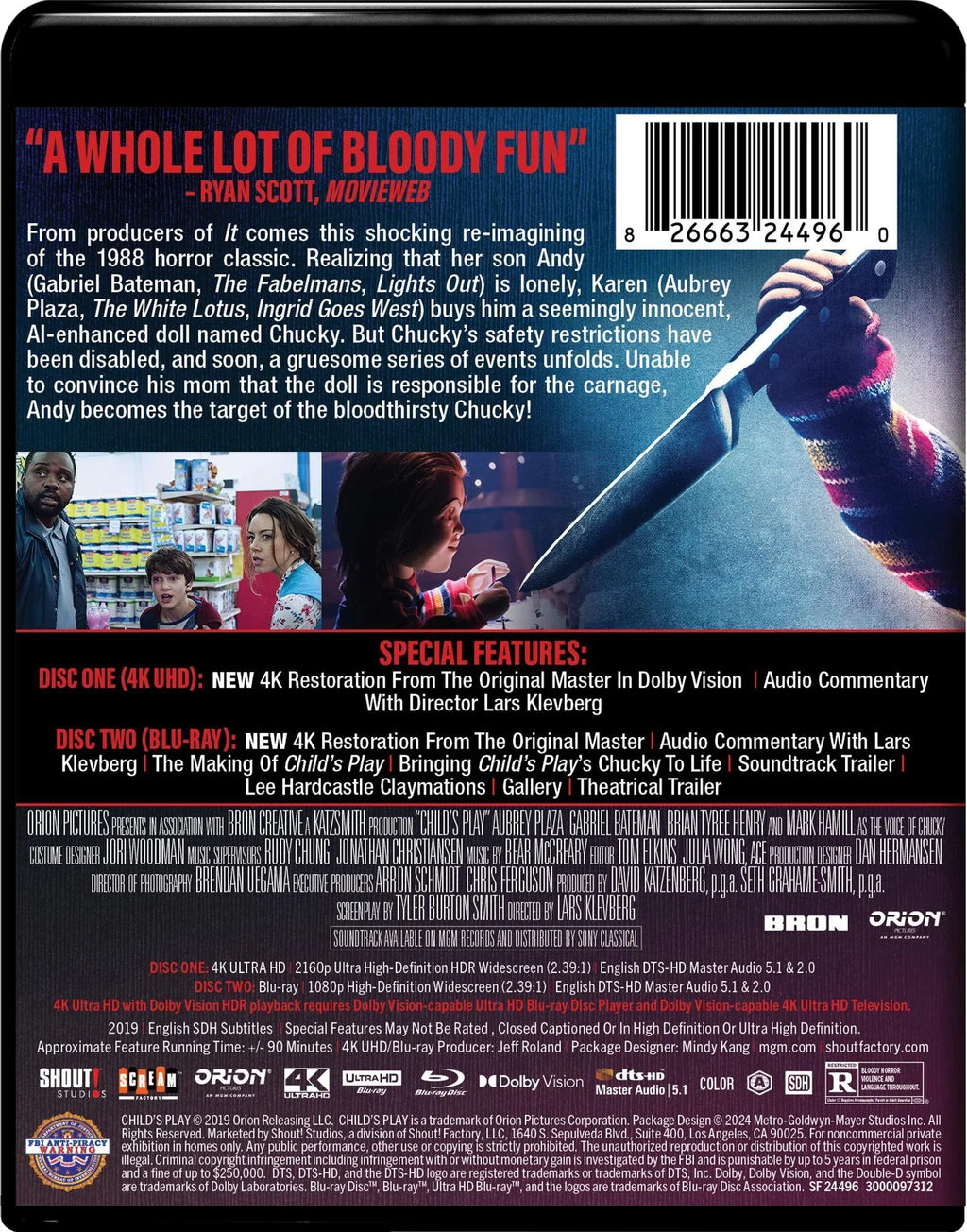 Play (4K HD Child's + Ultra Collector's Edition (2019) Blu-Ray)