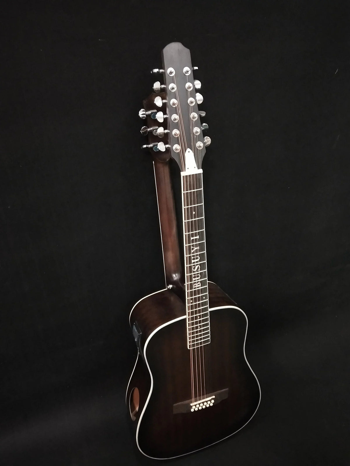 NPT Neck, 2021 Busuyi Acoustic Double Guitar Double Strings 12/6 Sided