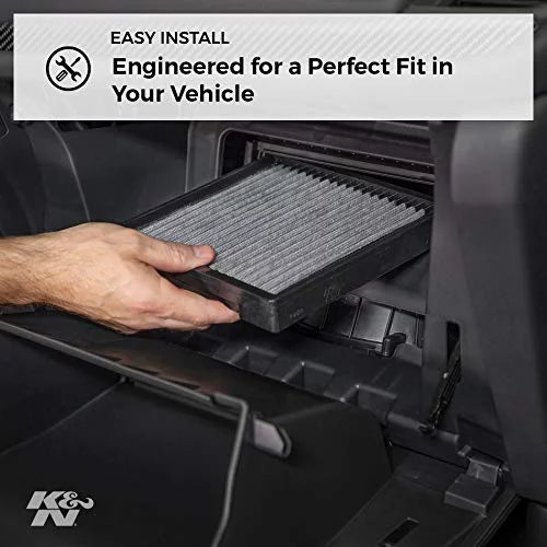 K&N 2002-2006 Fits VF2020 select: oxygen HONDA for oxygen Mustang Ford Washable Filter HONDA Cabin 2005 & Freshens Cleans CR-V CIVIC, and your Reusable Incoming
