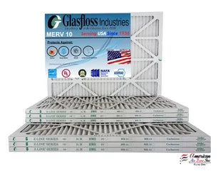 Made in Size: MERV Filter inch) -Qty:12 USA - - Furnace Glasfloss - (Actual 17.5 x 10 18x25x1 24.5x7/8 oxygen