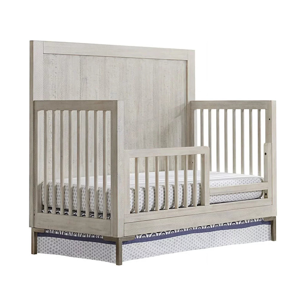 in Westwood Beck Modern Design Wood Gray Finish Willow Convertible Crib
