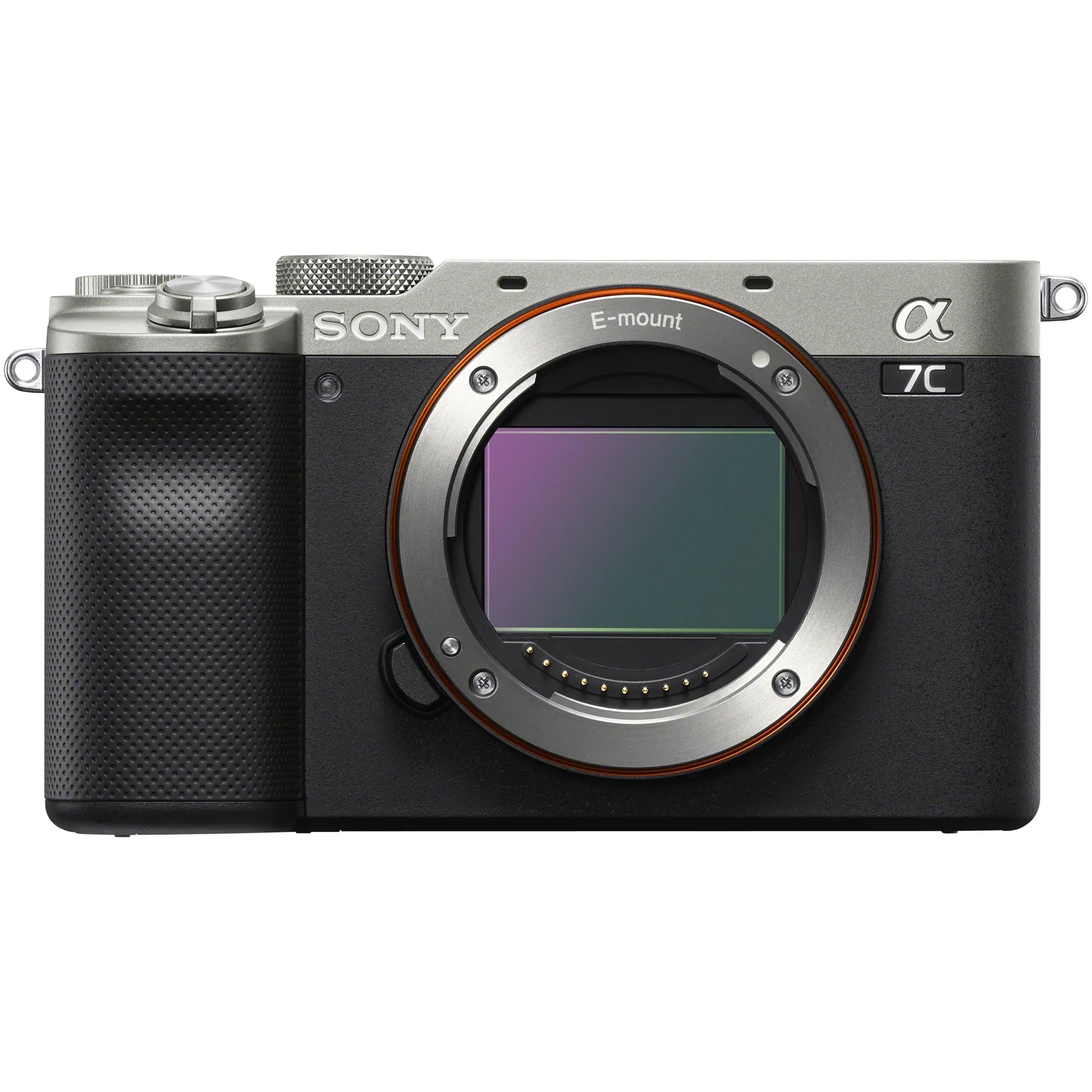 Silver F1.4 Master with and + Camera + Sony + Lens Monopod Deco Mirrorless FE a7C GM Photography Frame 35mm + ILCE7C/S Accessories LED Microphone G Bundle Sony Gear Case Body Backpack SEL35F14GM Full