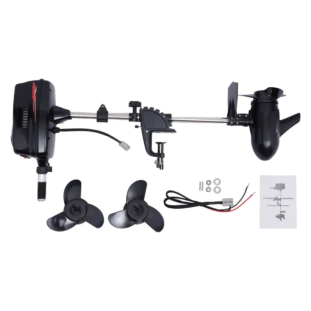 Adventure 8 Engine for and 48V Outdoor Fishing TOOL1SHOoo Aquaculture with Outboard 2200W Electric Horsepower