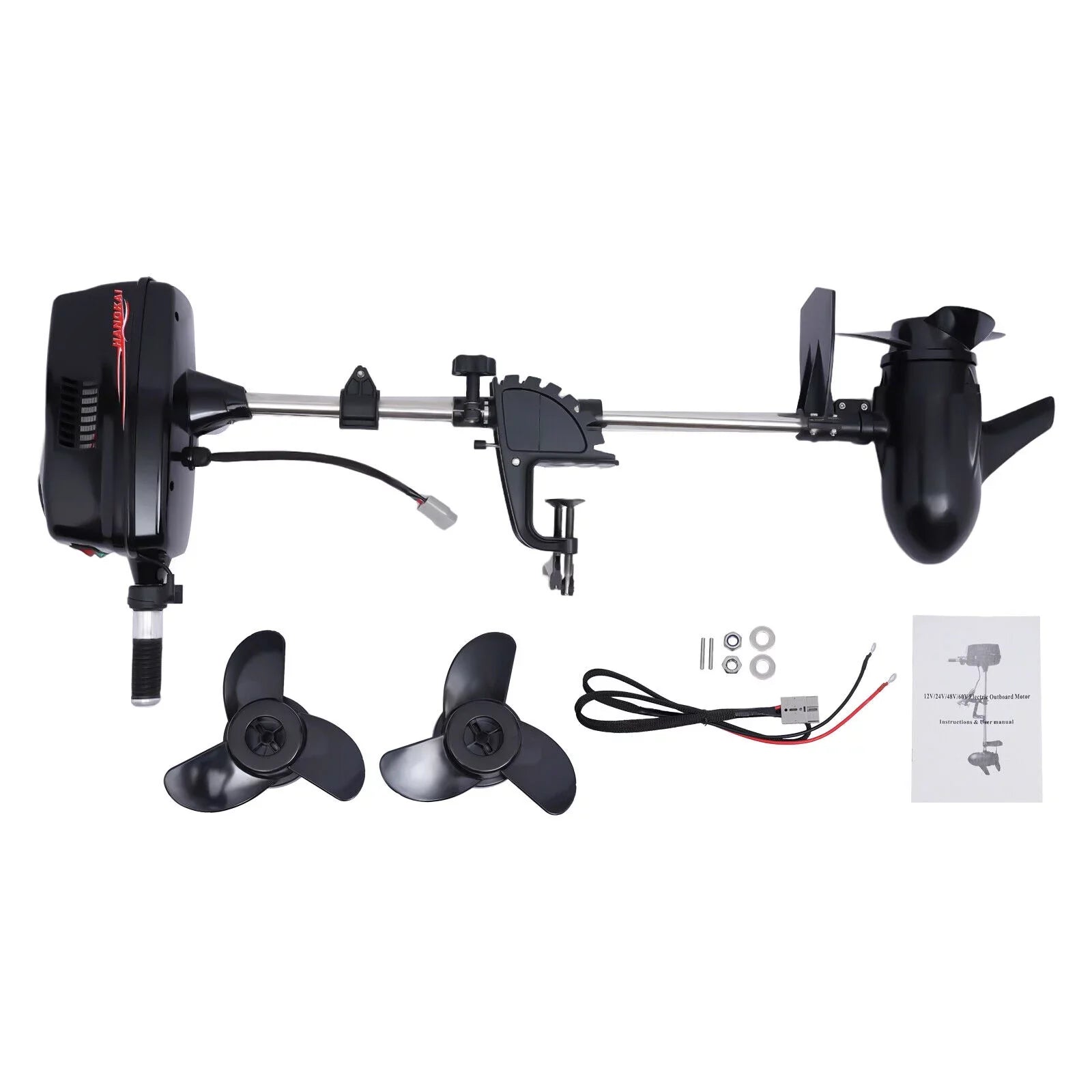 Adventure 8 Engine for and 48V Outdoor Fishing TOOL1SHOoo Aquaculture with Outboard 2200W Electric Horsepower