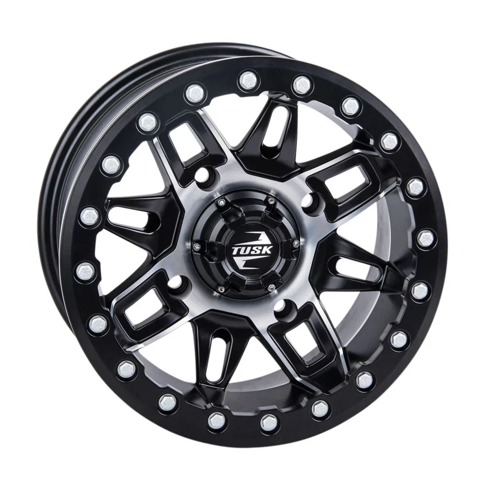 Pack) Defender CAN-AM Tusk Limited Pro 4/137 For (2 + 5.0 Wheel 15x7 Machined/Black 2021-2022 Wasatch Beadlock HD10 2.0