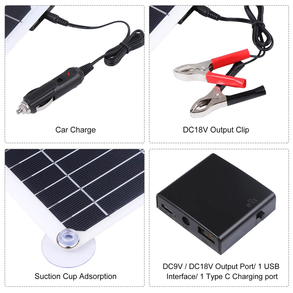 Water Usb/type Car Solar 9v/18v Car Ip65 30a With C Kit Usb/type Usb/type Kit,C Dabey With Solar L-ed Set Resistance Water Solar Walmeck Solar 10/20/30/40/50a With Display Car Panel Huiop Solar C Set