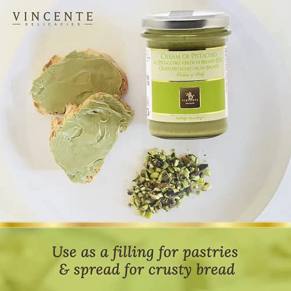 For Ice Delicacies Pastry, Paste Bread, Dessert Cream, (7.05-Ounce, 2-Pack) Pistachio &