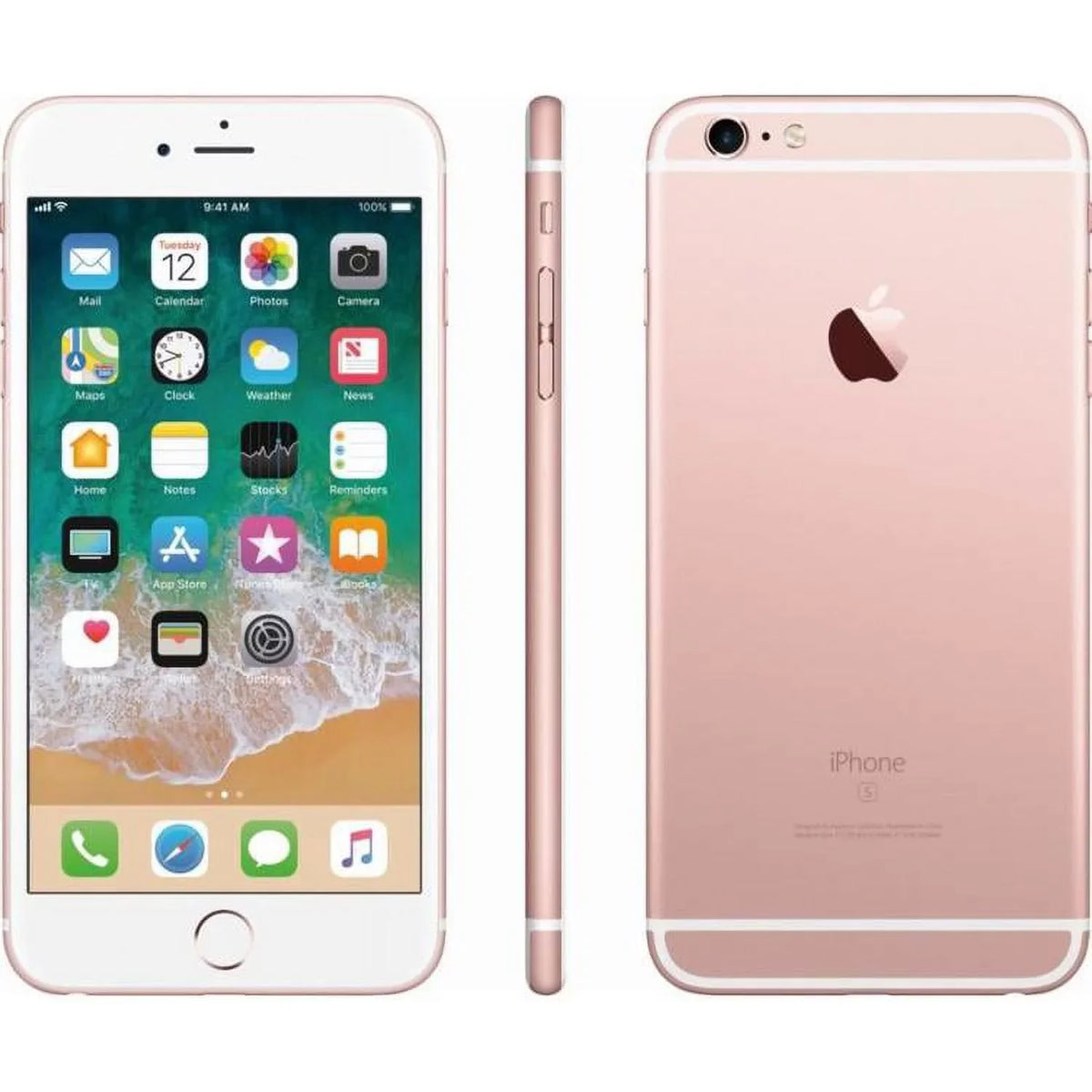 Good) (Refurbished: Gold Rose (CDMA 64GB GSM) Plus iPhone 6S Unlocked + Pre-Owned